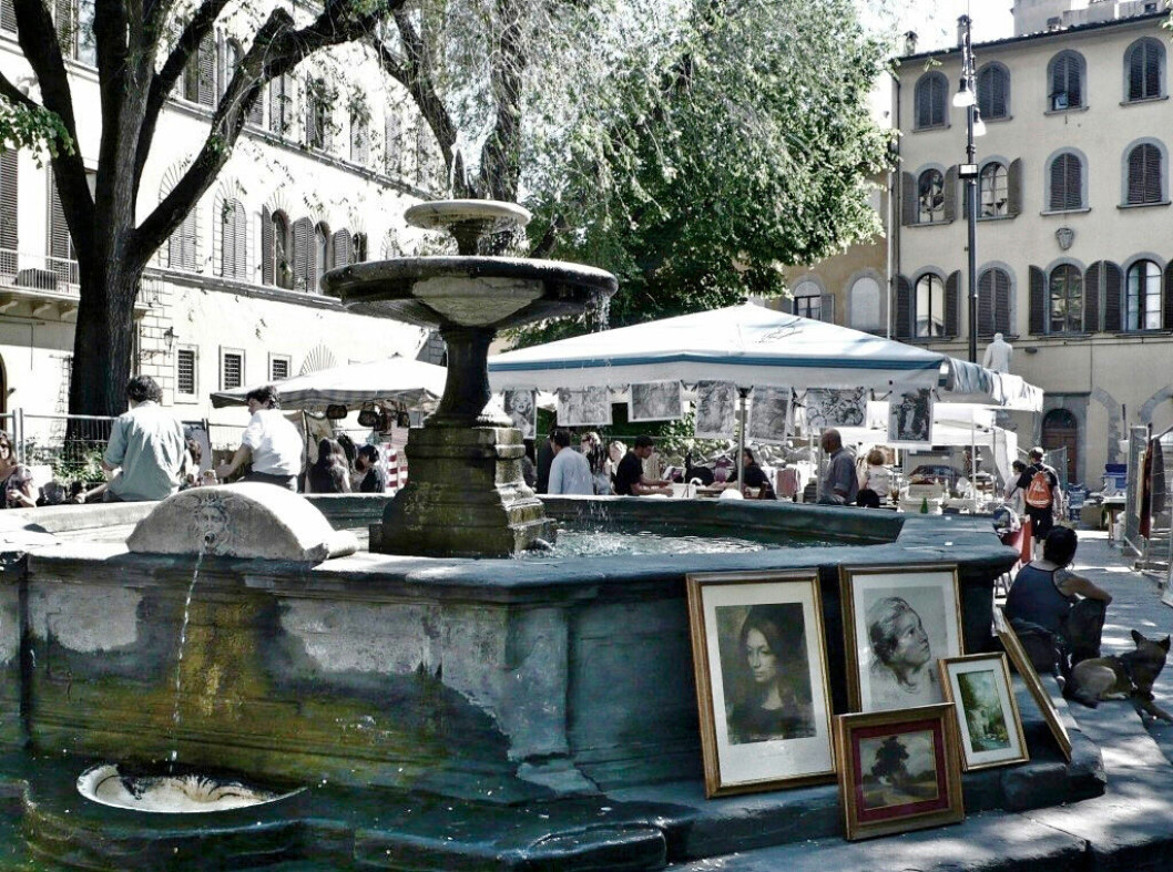 Piazza Santo Spirito. Piazza Santo Spirito.