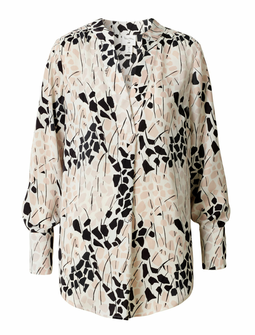 Richard Allan x H&M Richard Allan x H&M mönstrad blus