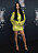 Rihanna i gul Bottega Veneta klänning på Savage x Fentys fashionshow