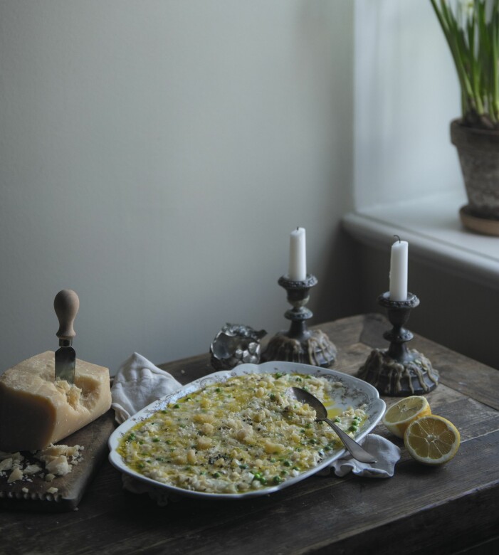 Risotto med mascarpone.