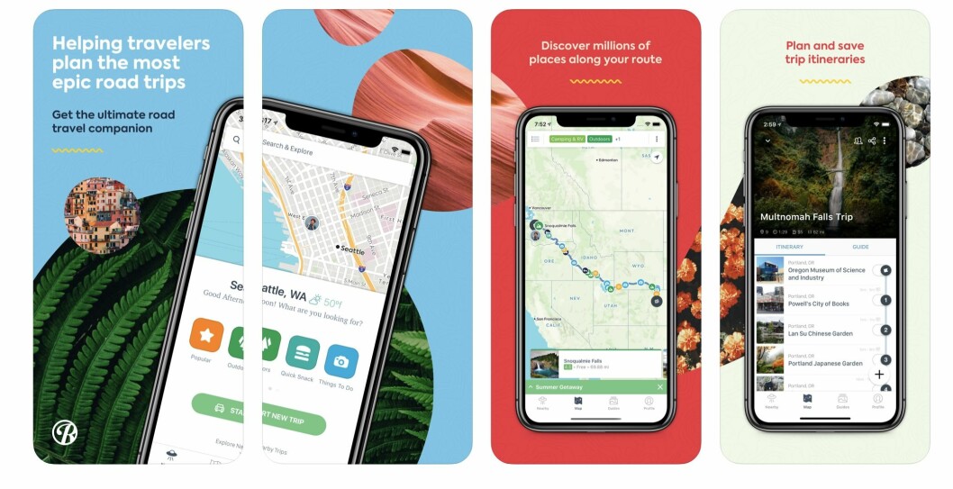 roadtrippers app