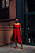 röd klänning dam 2022