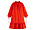 röd kort klänning