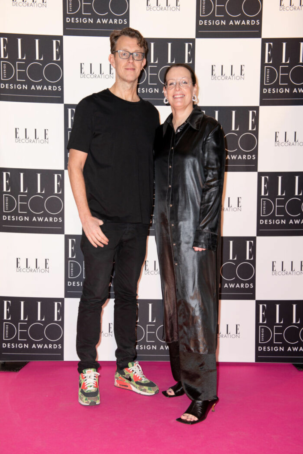 Michael Elmenbeck och Cia Jansson på ELLE Deco Design Awards 2020