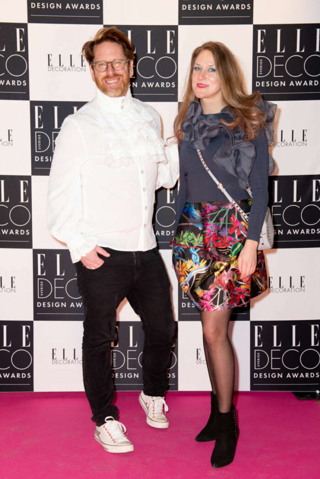 Stefan Nilsson och Sara Garanty på ELLE Deco Design Awards 2020