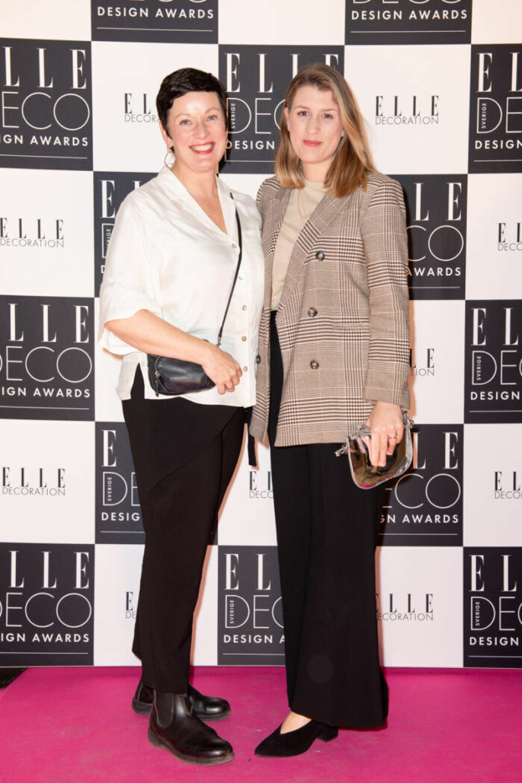 Cecilia Von Mentzer och Sanna Rossäng på ELLE Deco Design Awards 2020