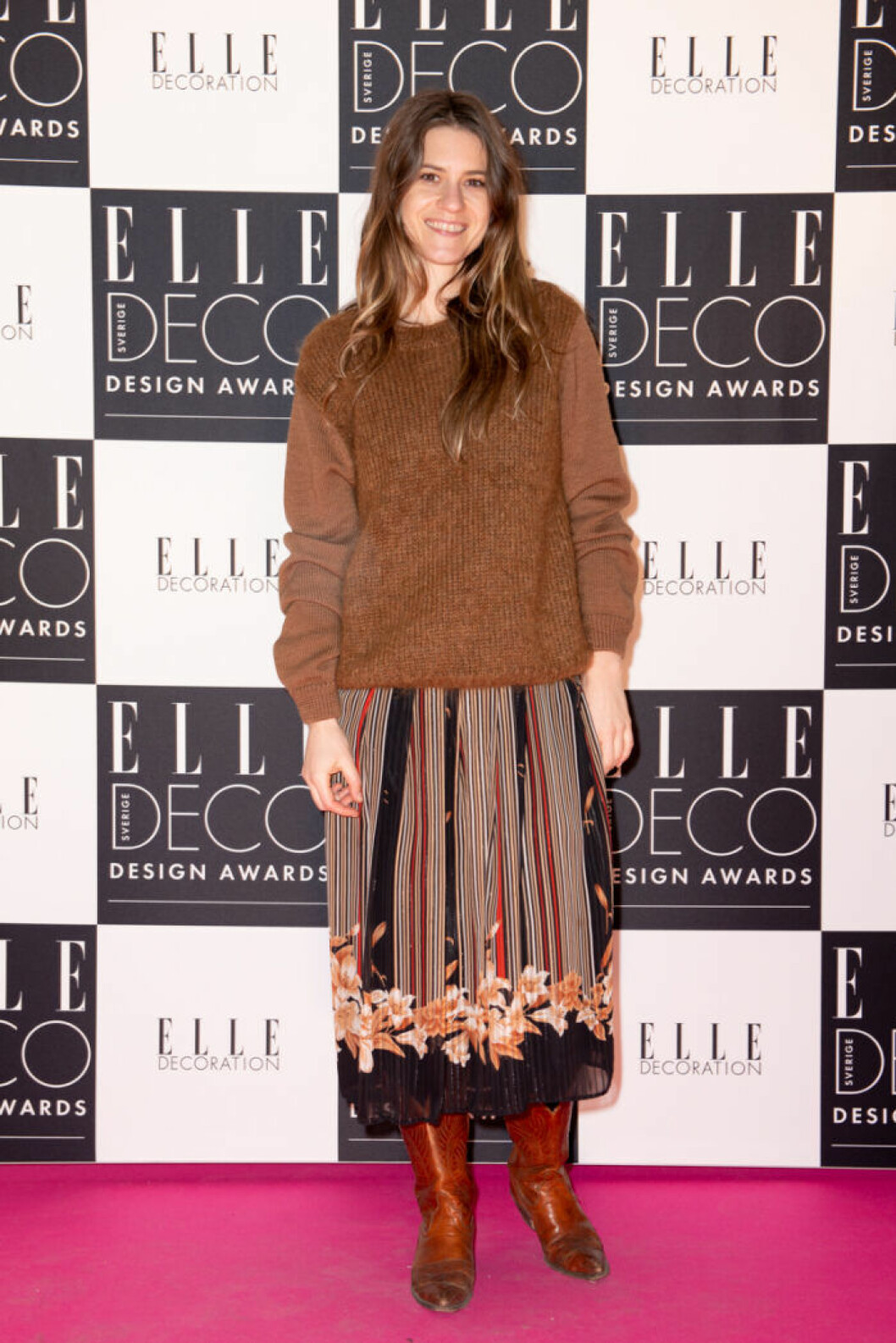 Michelle Meadows på ELLE Deco Design Awards 2020.
