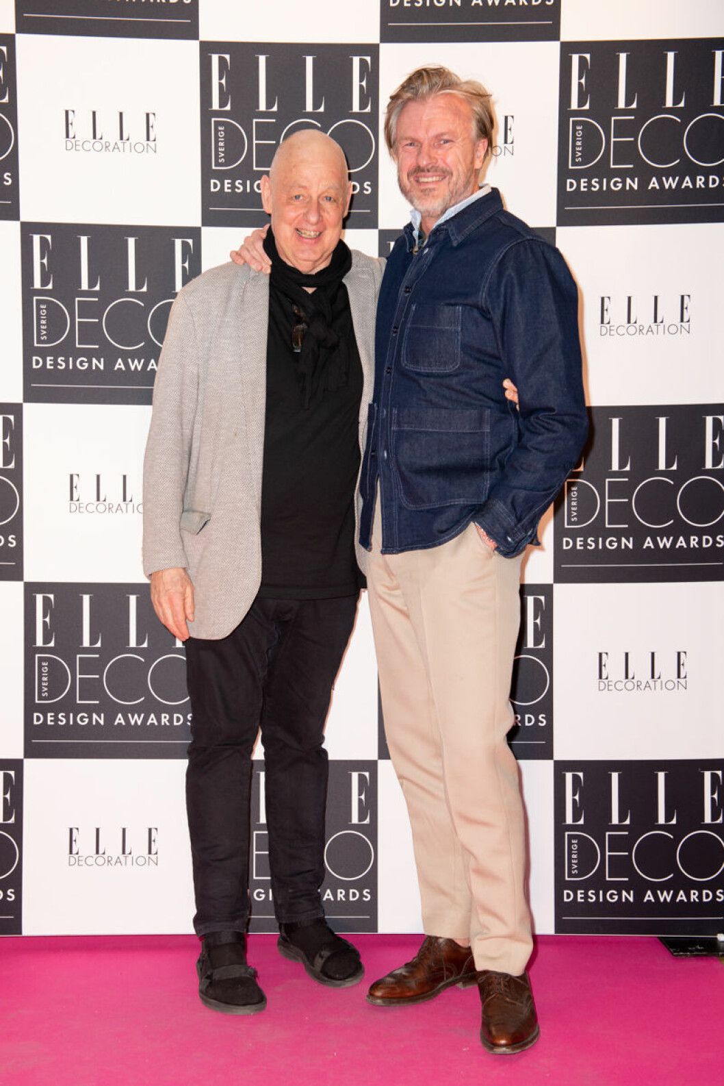 Gert Wingårdh och Thomas Sandell på ELLE Deco Design Awards 2020