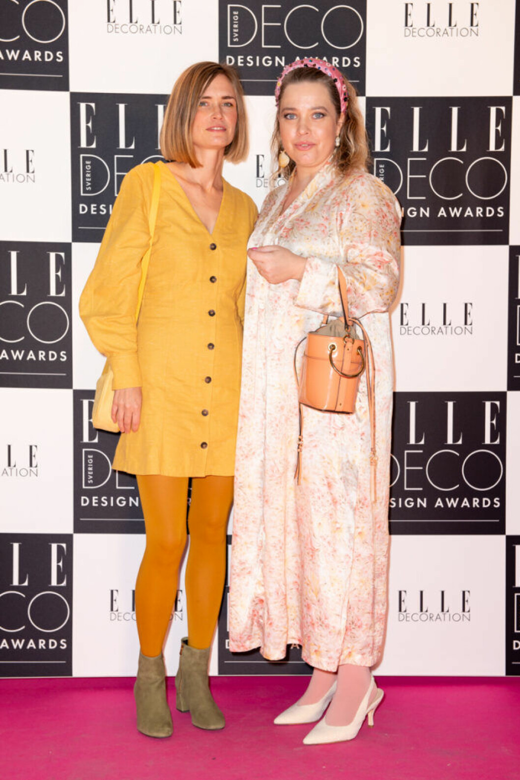 Tekla Evelina Severin och Thilde Maria Haukohl Kristensen på ELLE Deco Design Awards 2020