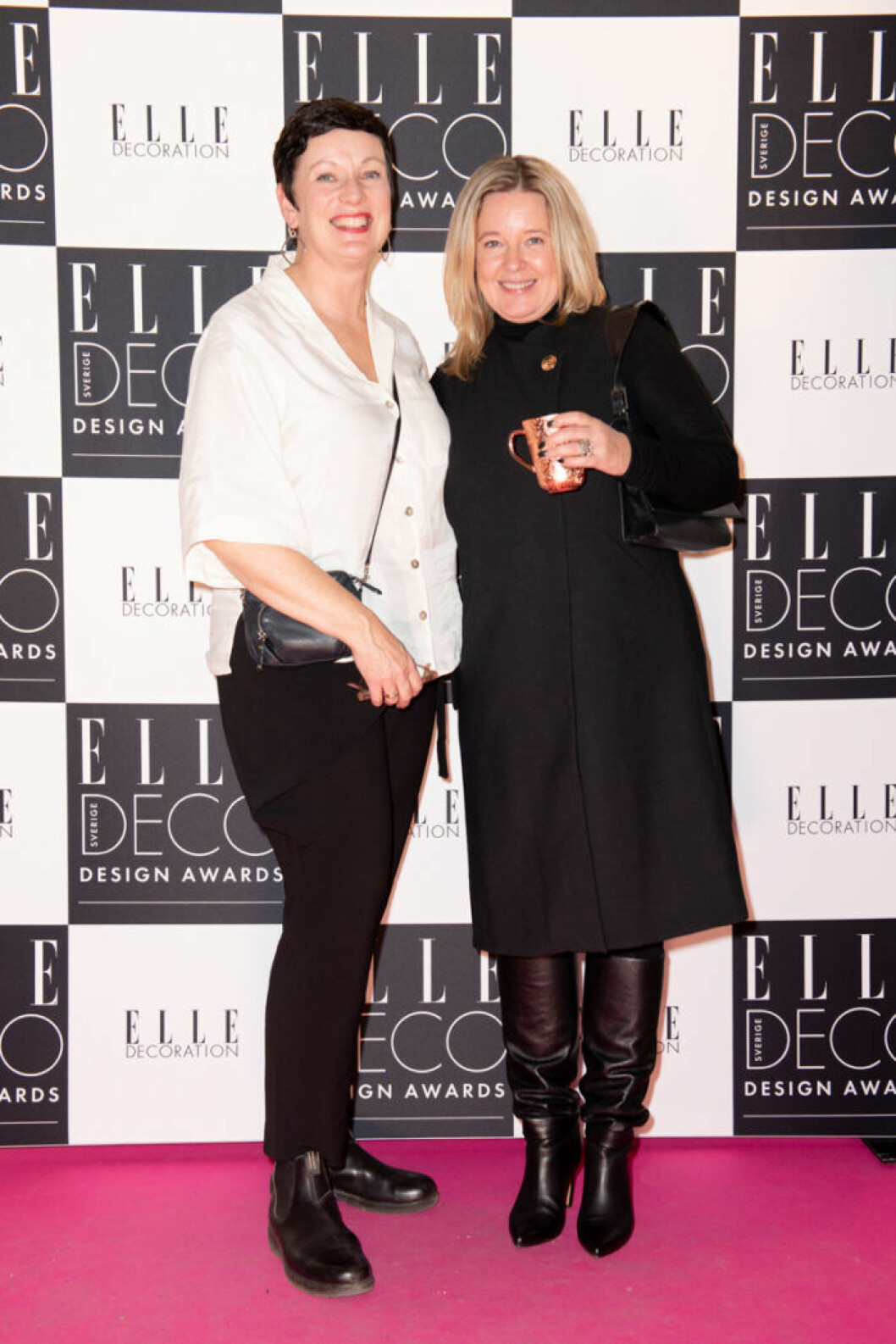 Cecilia Von Mentzer och Mia Molin på ELLE Deco Design Awards 2020