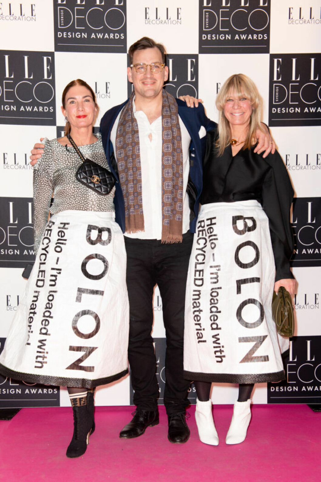 Annica och Marie Eklund på ELLE Deco Design Awards 2020