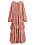 rosa chiffongklänning för dam från H&amp;M