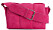 rosa handväska med flätad design från Na-kd