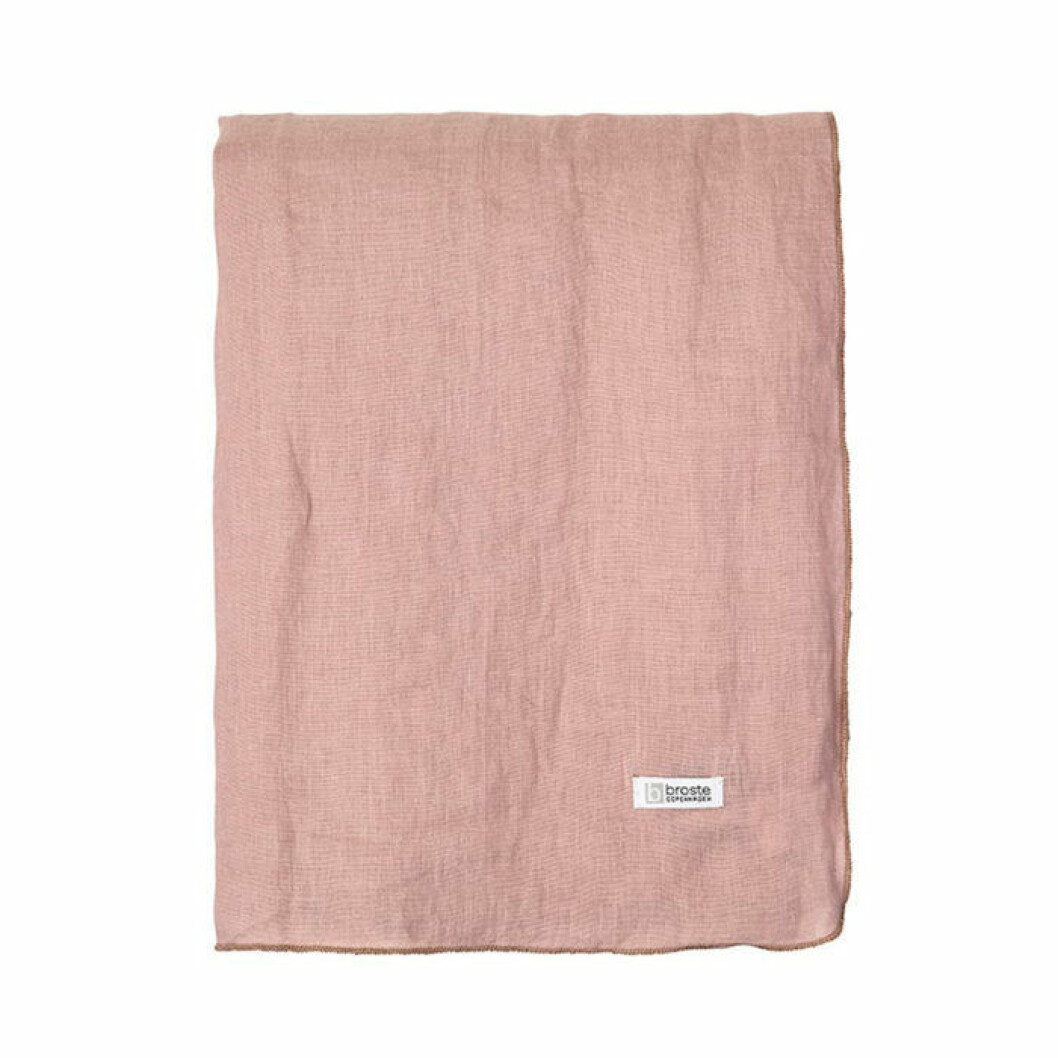 Rosa linneduk från Broste