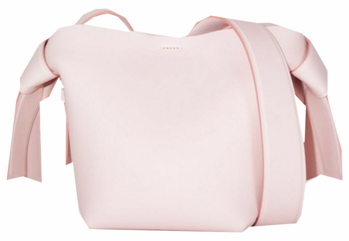 rosa väska acne studios