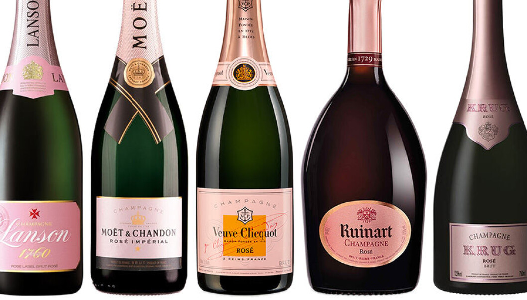5 flaskor roséchampagne att fira kärleken med | ELLE