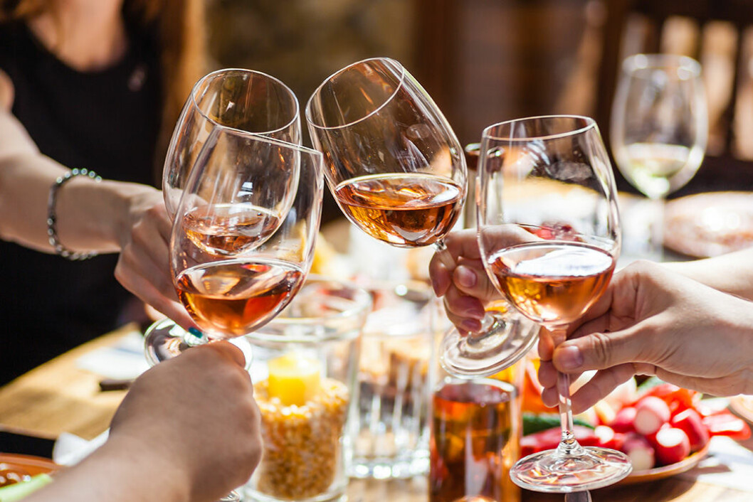 Rosévin passar utmärkt till mat! Foto: IBL Rosévin passar utmärkt till mat! Foto: IBL
