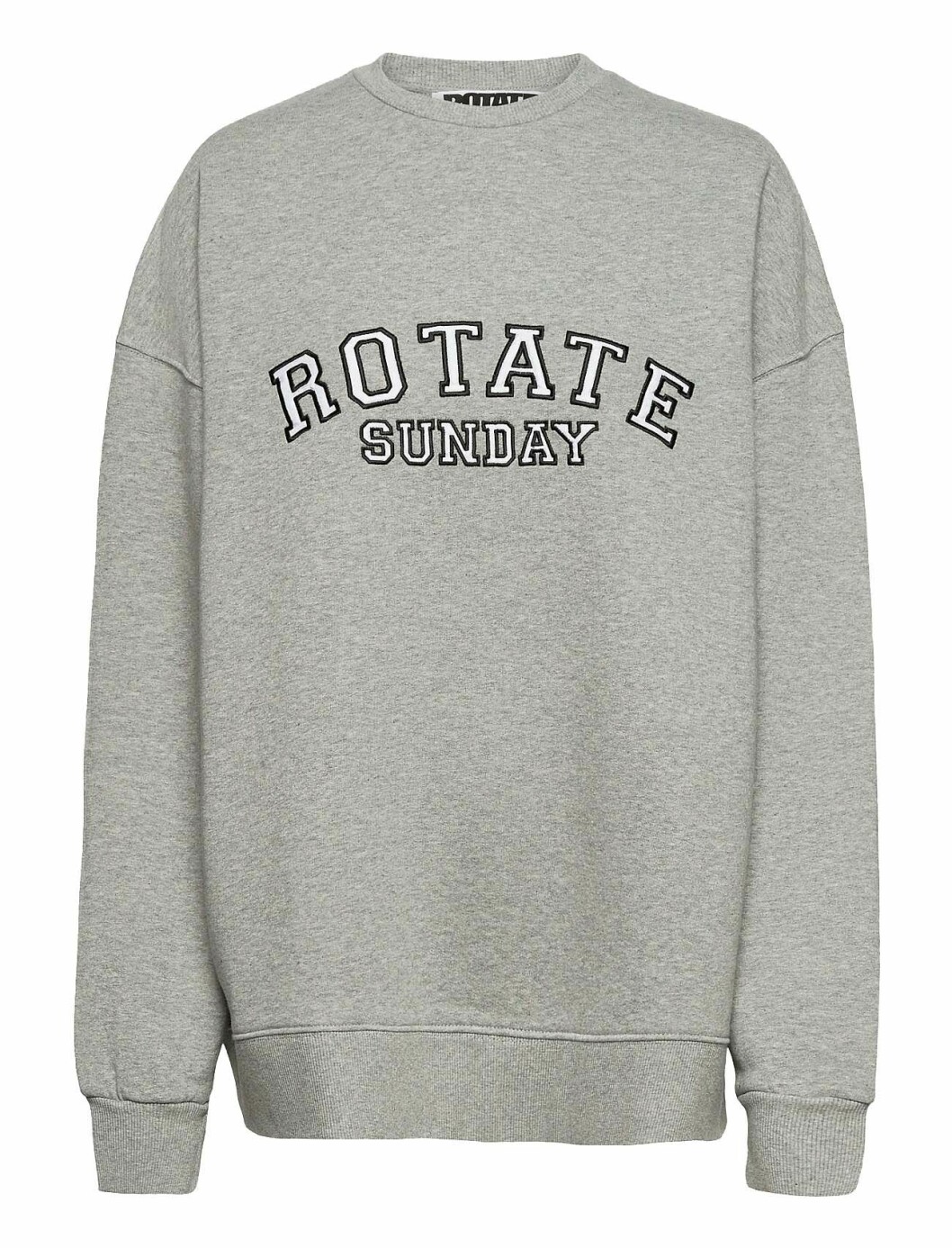 Grå sweatshirt från danska märket Rotate.