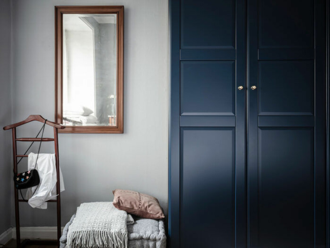 Foto: Anders Bergstedt för <a href="https://entrancemakleri.se/" target="_blank" rel="noopener">Entrance mäkleri</a>/mäklare Erika Bergholm. Inredning grupperad för att skapa ett rum i rummet