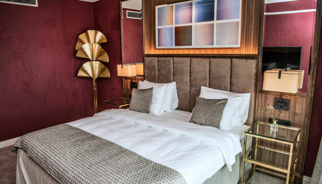 Rum på Bank Hotel – klicka på bilden för att läsa mer om deras olika rumstyper. rum på Bank hotel Stockholm