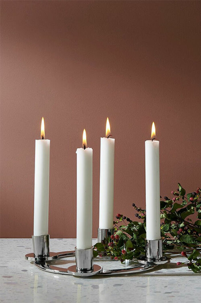 rund ljusstake från ellos home