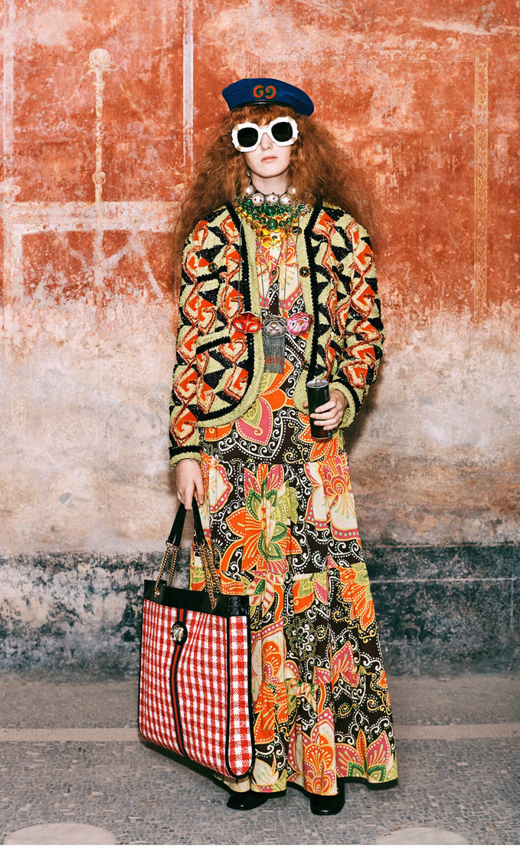 Gucci prefall 2019 Gucci prefall 2019 blommig klänning