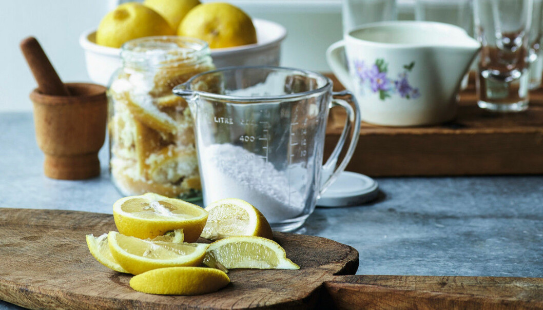 Saltinlagda citroner – recept