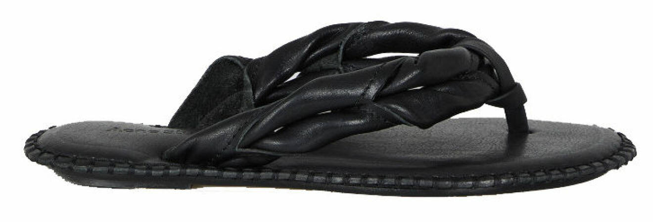 flip flop-sandaler i flätad design från acne studios.