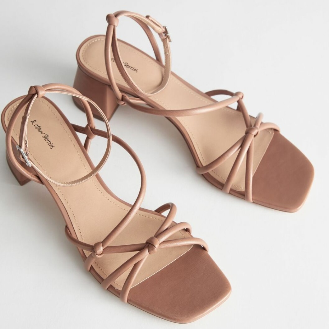 Sandaler med smala remmar från & Other Stories
