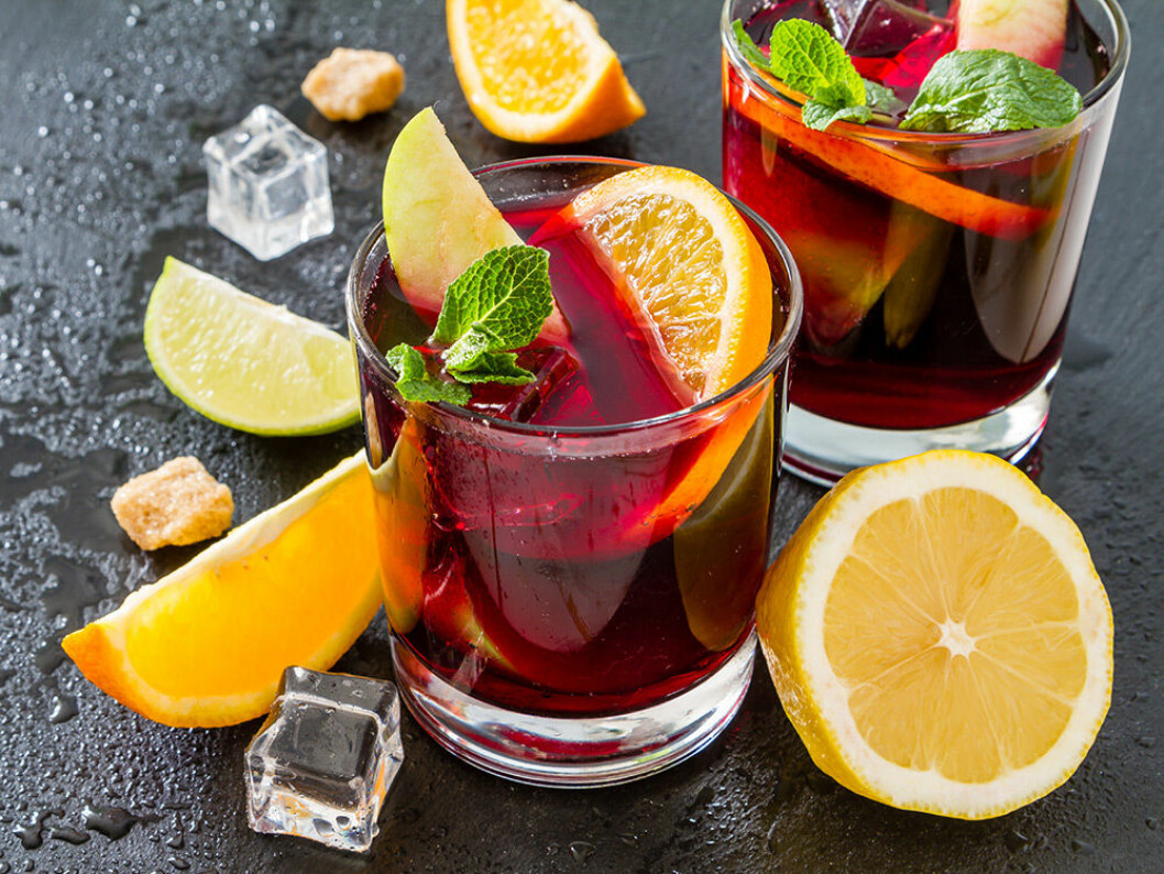 Glöggsangria. Foto: IBL Glöggsangria. Foto: IBL