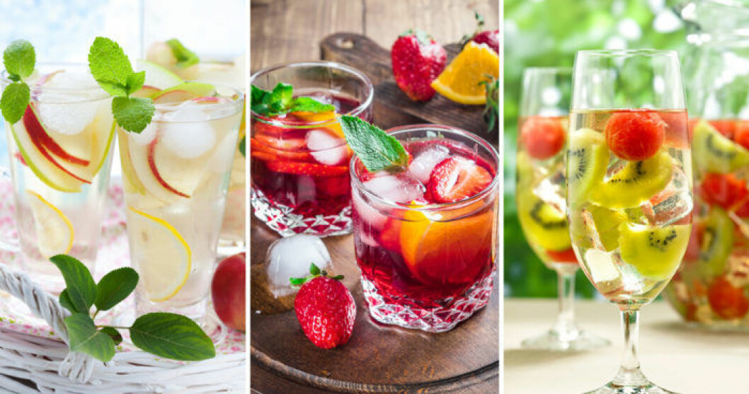 Enkla recept på sangria.