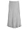 grå kjol i satin från kappahl