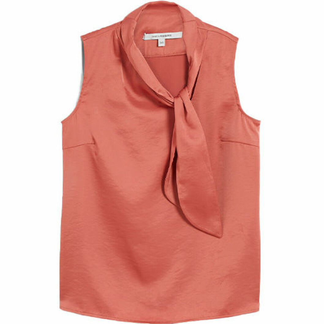 Set i satin i rosa nyans, linne