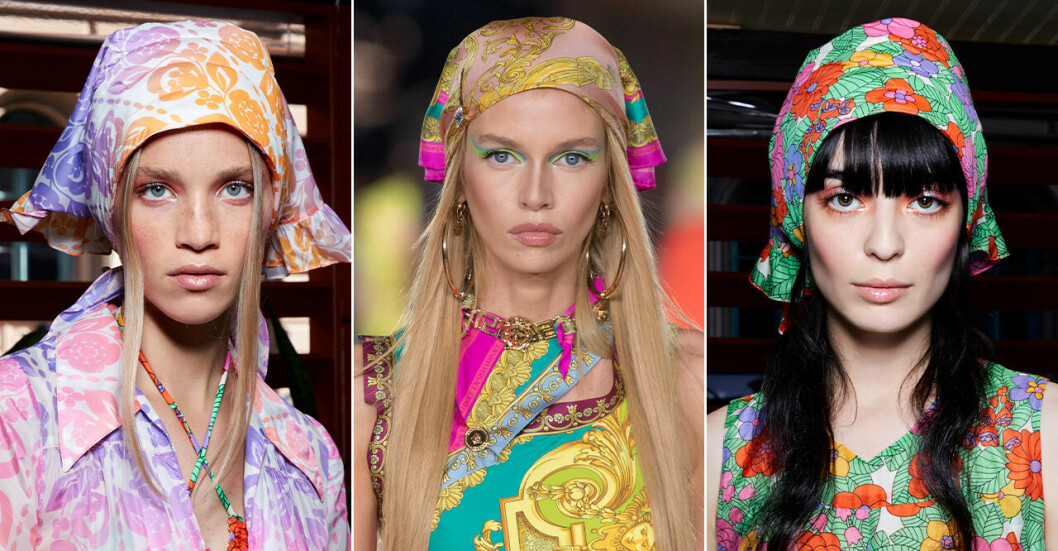 scarf sommar trend hår 2022