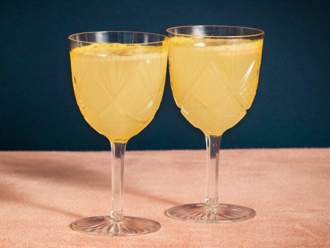 Ginger Mimocka (alkoholfri Mimosa). Ginger Mimocka (alkoholfri Mimosa).