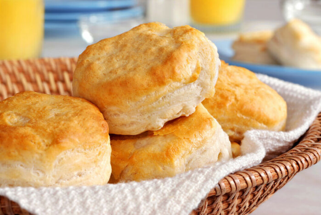 Scones med citrussmak. Foto: Shutterstock Scones med citrussmak.