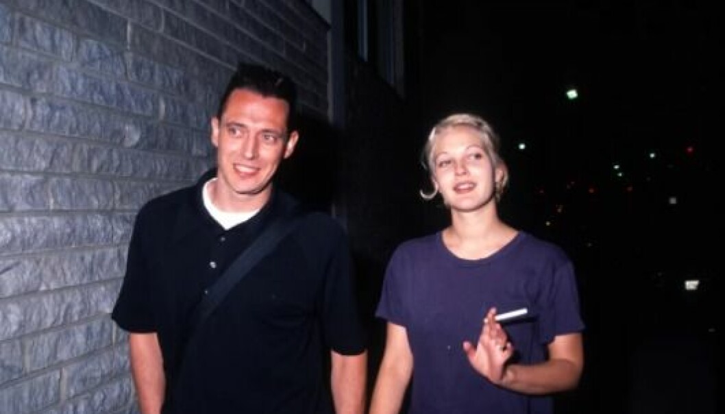 Drew Barrymore och Jeremy Thomas.