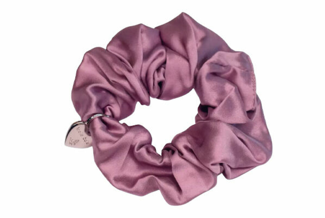 scrunchie för håret slite mindre torrt hår