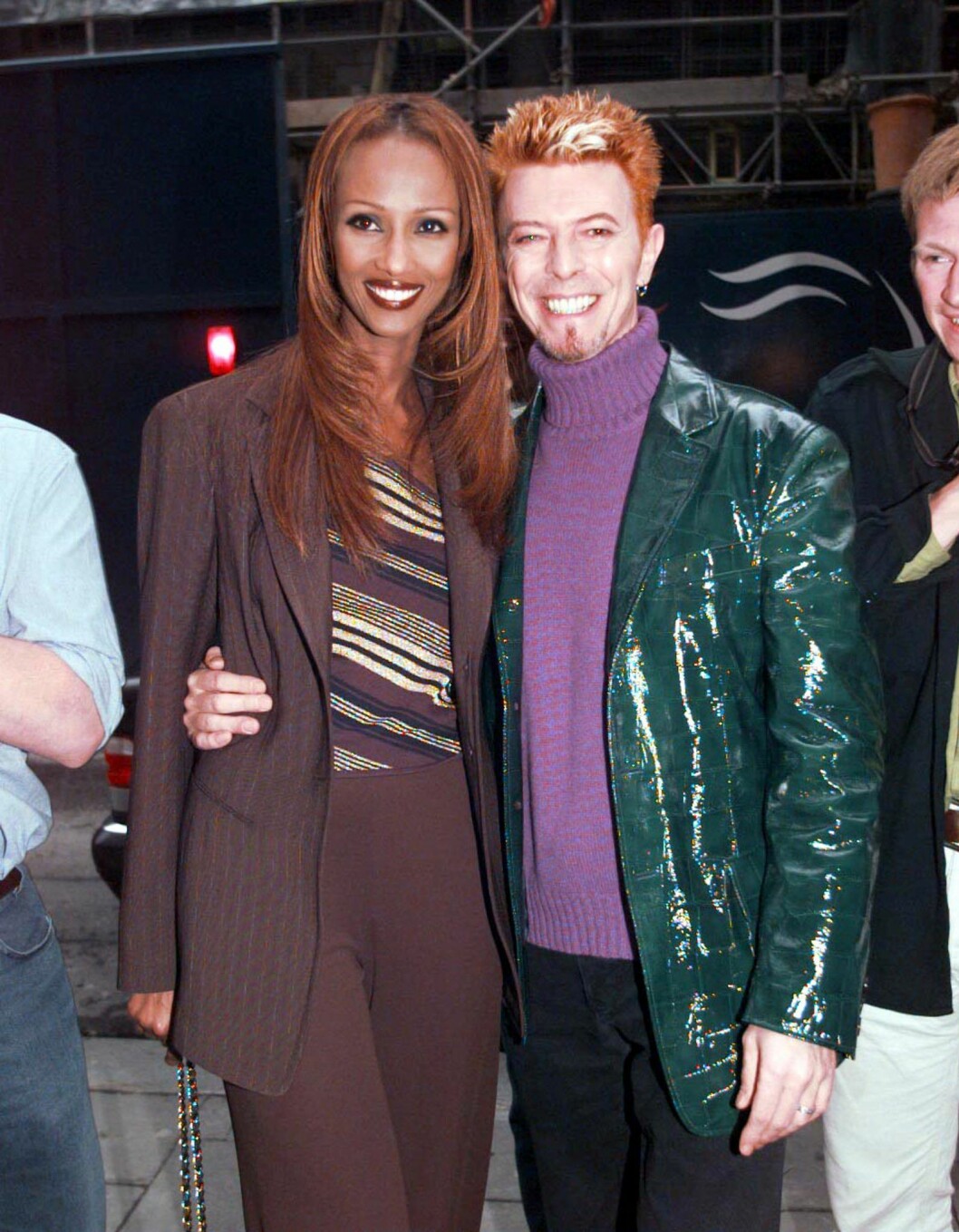 Iman och Bowie stil