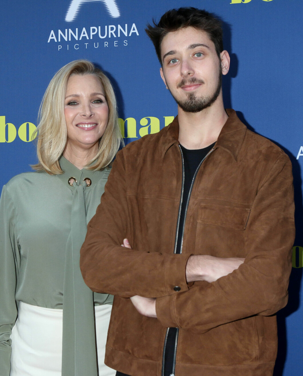 Lisa Kudrow och sonen Julian Murray Stern på premiären av filmen Booksmart.