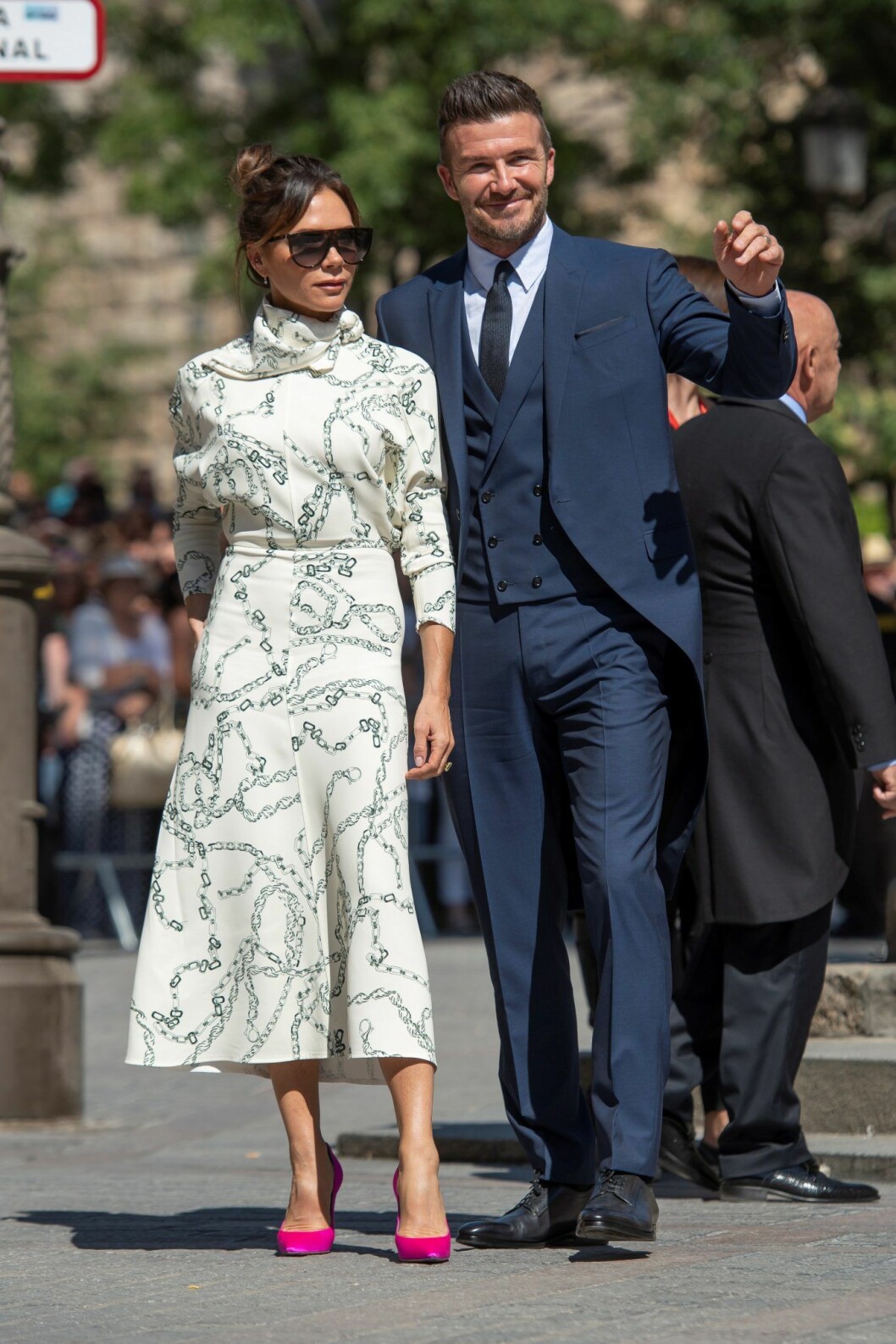 Victoria Beckham & David Beckham bröllopsstil