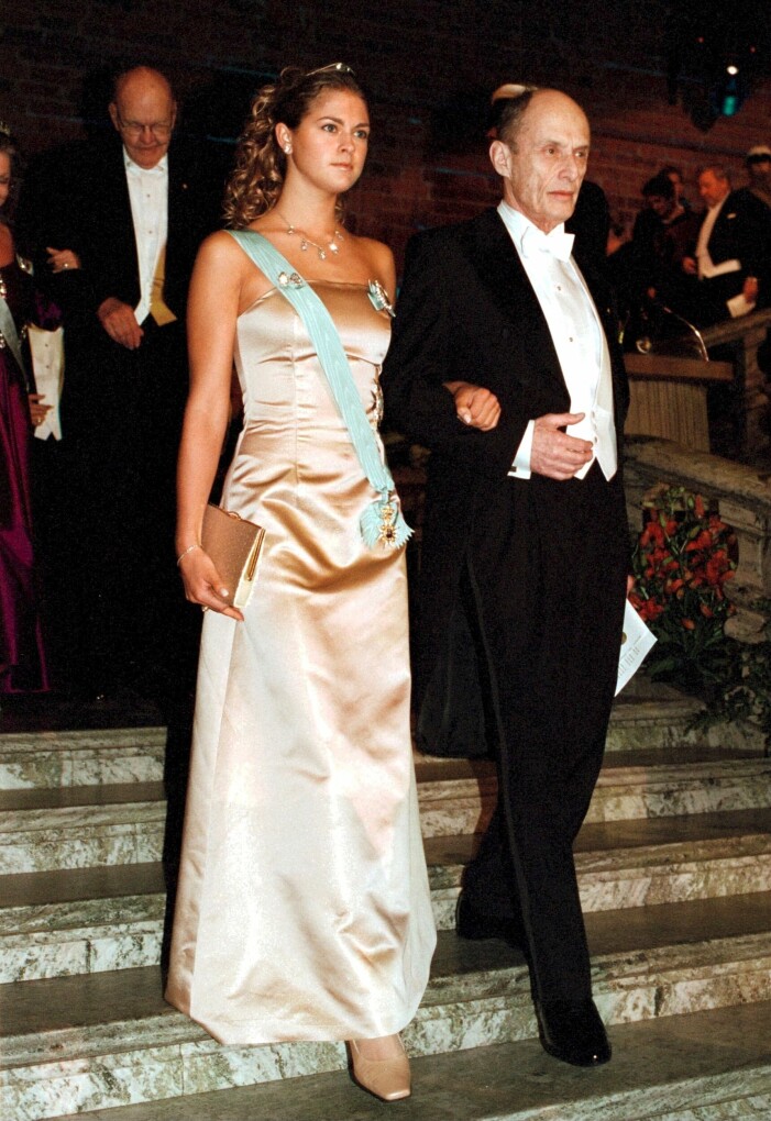Prinsessan Madeleine stilresa 2000 nobelfest