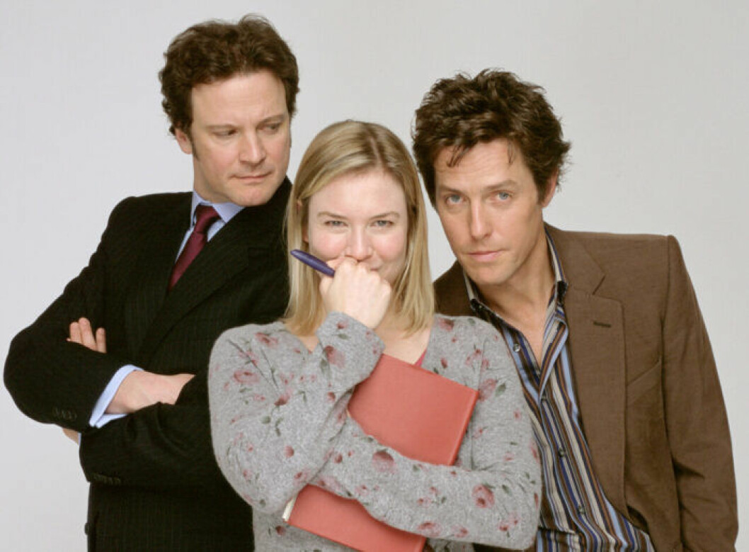 Renee Zellweger spelar Bridget Jones i Bridget Jones Dagbok. 
