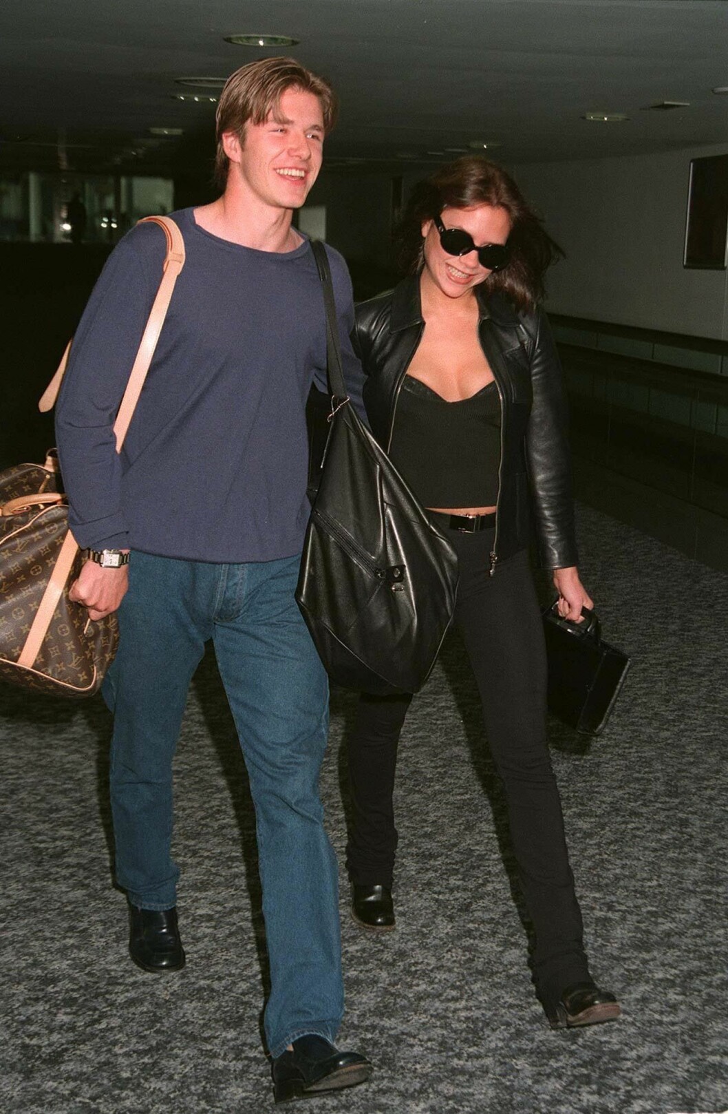 Victoria- & David Beckhams stil 1997