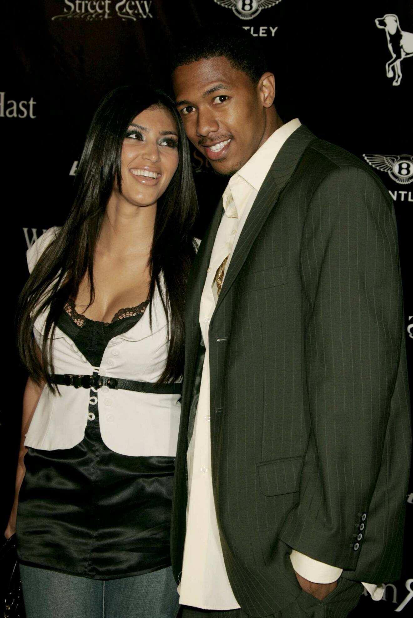 Kim Kardashian och Nick Cannon.