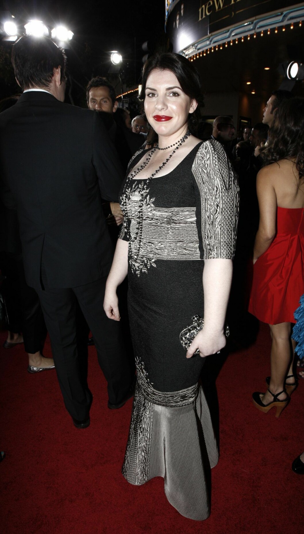 Stephenie Meyer på premiären för filmatiseringen av andra boken i Twilightserien, <em>När jag hör din röst</em>. Stephanie Meyer