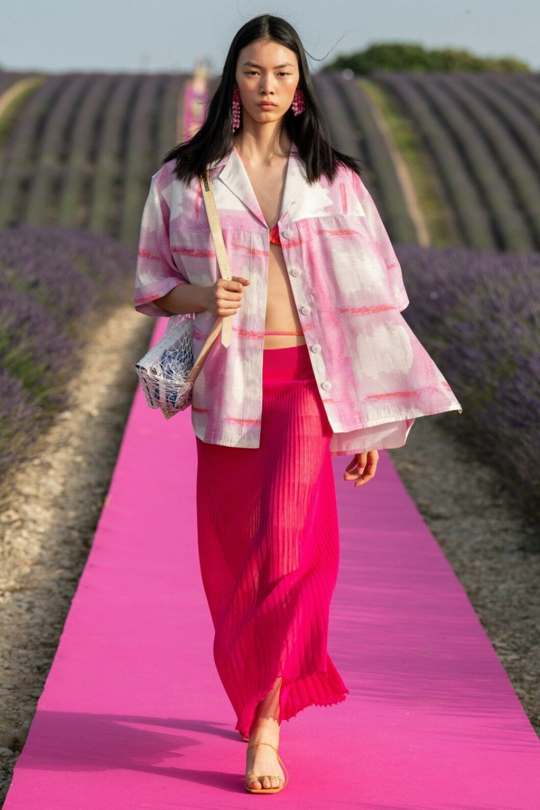 Plisserad kjol från Jacquemus SS20.
