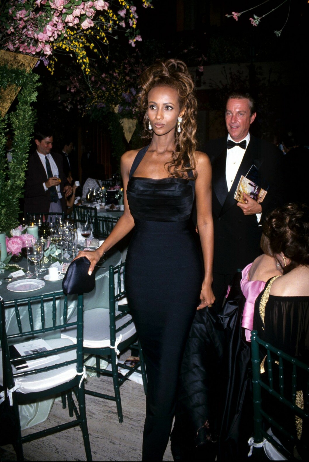 Supermodellen Iman Abdulmajids stil
