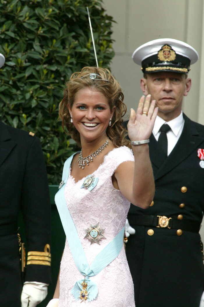 Prinsessan Madeleine stilresa 2004 bröllop Danmark