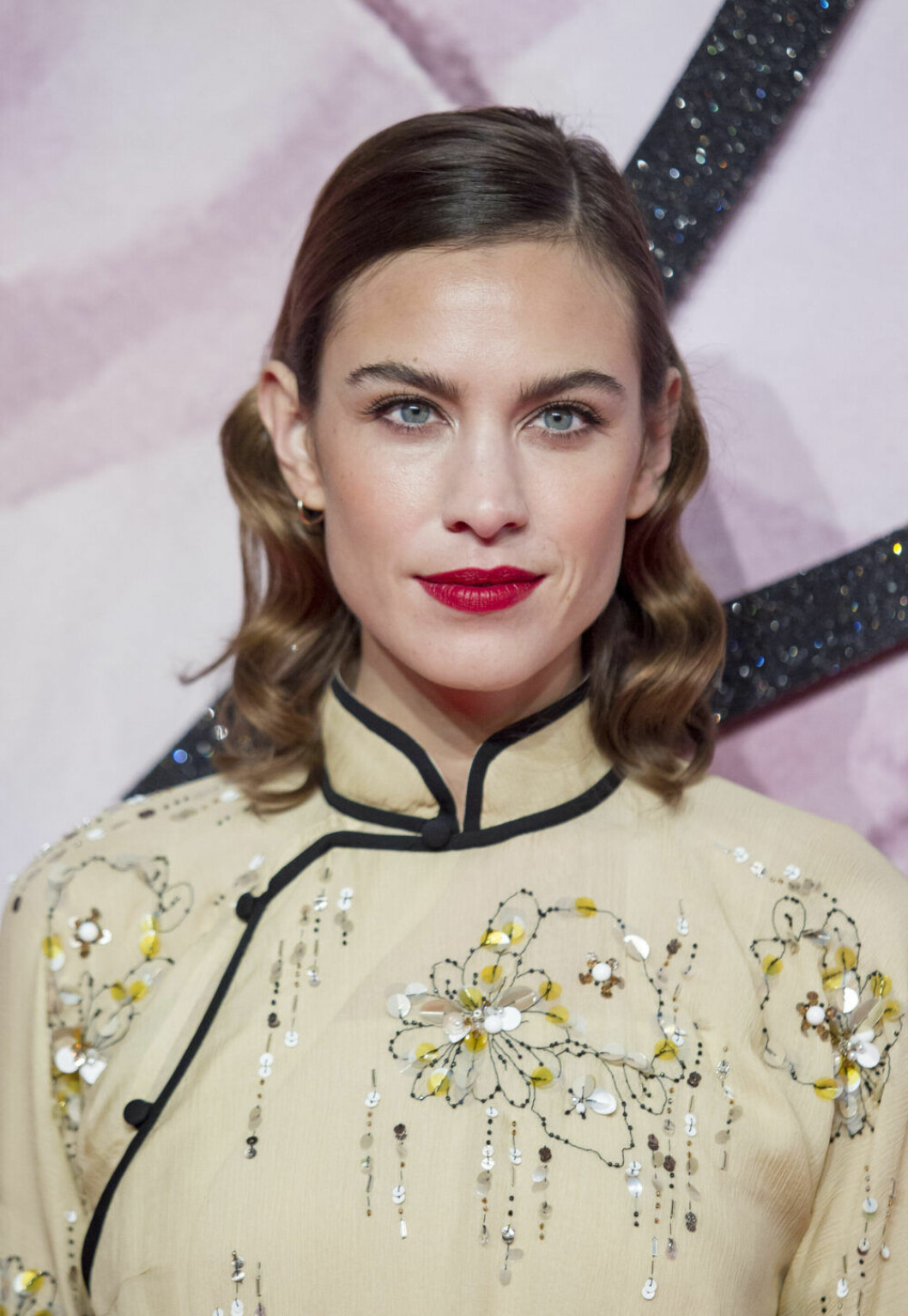 Alexa Chung på The Fashion Awards på Royal Albert Hall in London.